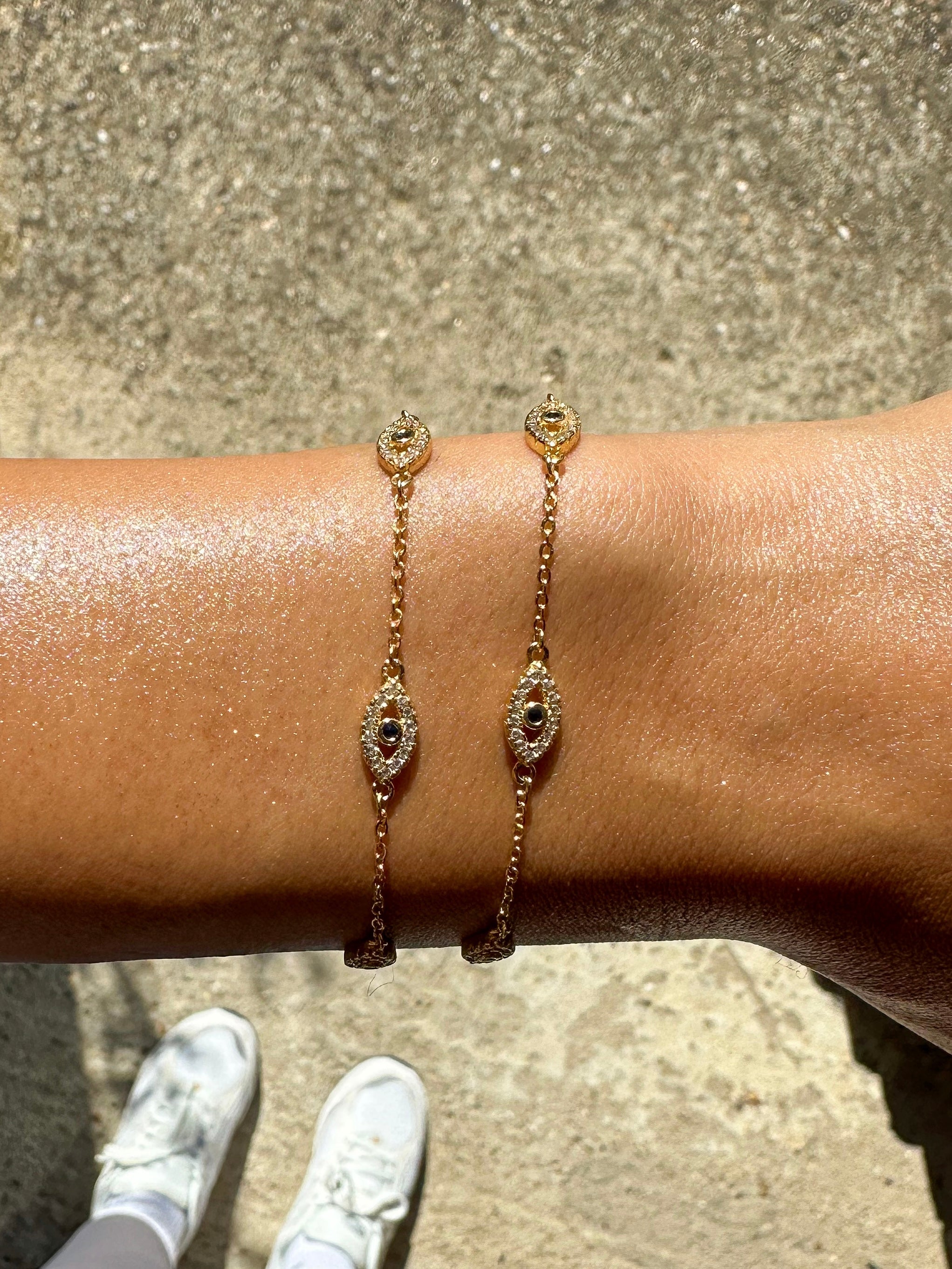 Triple Eye Bracelet