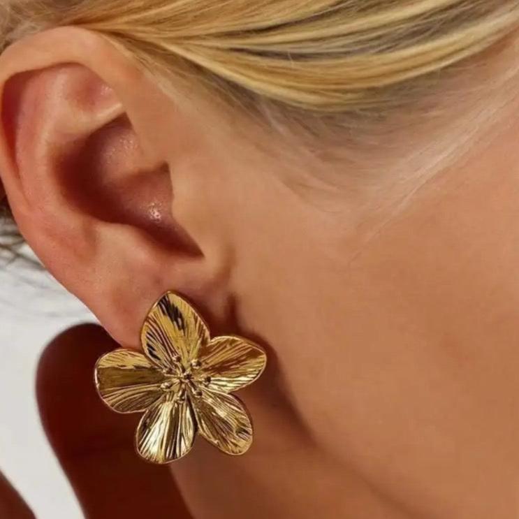 Floral Stud Earrings