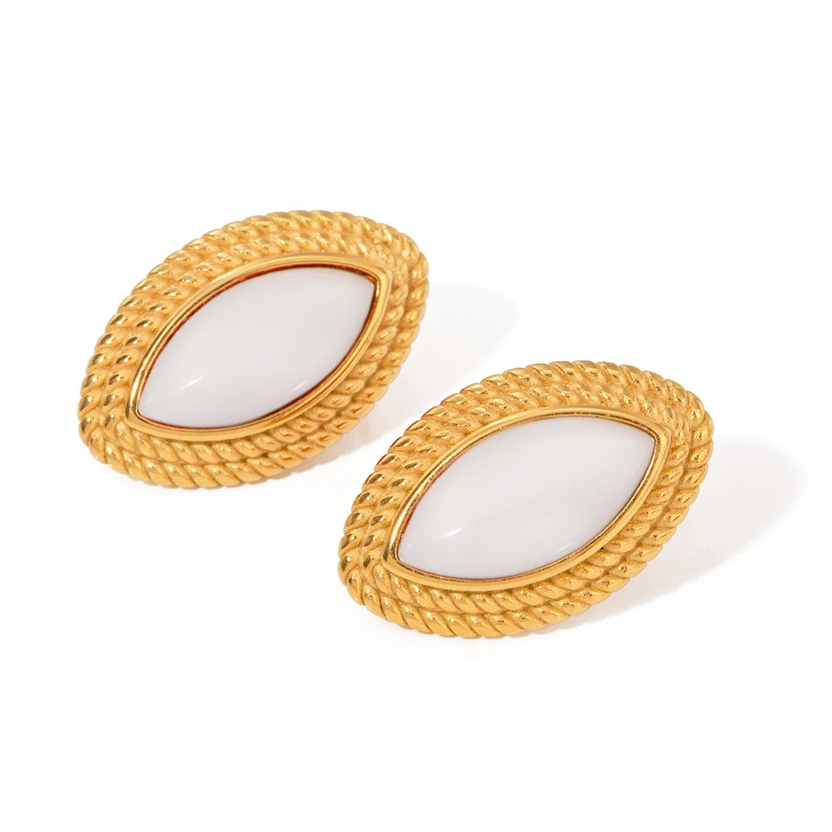 Marquise Stud Earrings